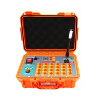 Plastique rechargeable 72 queues Émetteur d'étincelles Contrôle séquentiel Système de tir de feux d'artifice Contrôleur de tir à distance Pyrotechnie