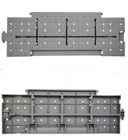 Dalles de protection de gazon modulaires portables en PP haute résistance pour terrains gazonnés