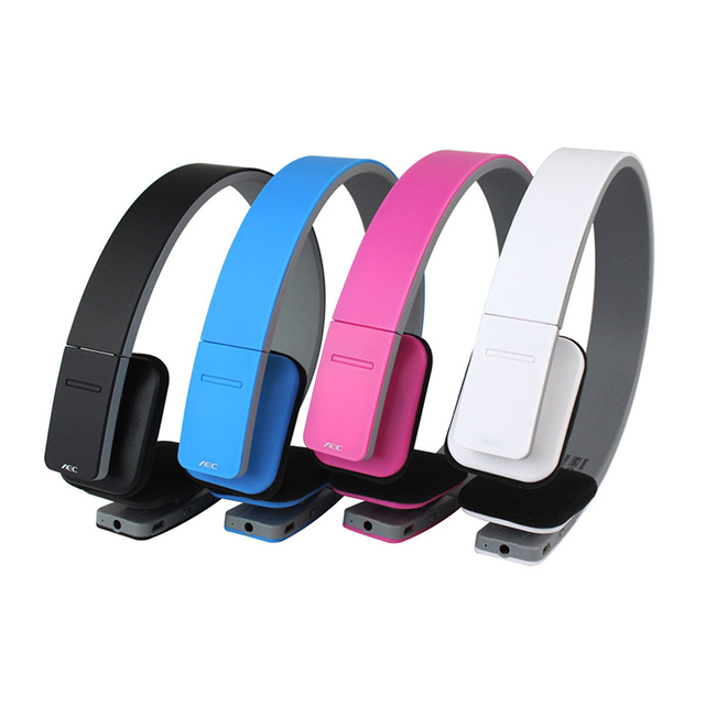 Stock Ready to Ship Wireless Blue Tooth Headphone BQ-618 Model Wearing Comfortable Headset