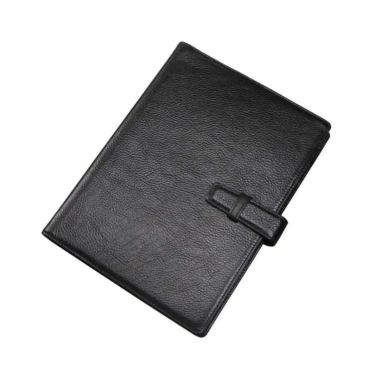 A5 genuine leather eco friendly notebook line pages stationery journal new design