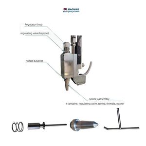 Máquina de Pegamento para Papel 3A-CQ, Semiautomática, Pistola de Pegamento Frío, Máquina de Pegamento en Frío - Product Image 5