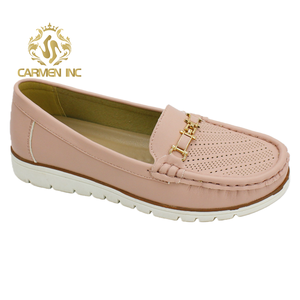 Ca219-4 Elegantes Zapatos de <span class=keywords><strong>Ballet</strong></span> Mary Jane Ligeros de PU, Zapatos Pequeños Sin Cordones, Nuevos Mocasines Casuales Profesionales Planos de Una Sola Línea para Mujer - Product Image 4