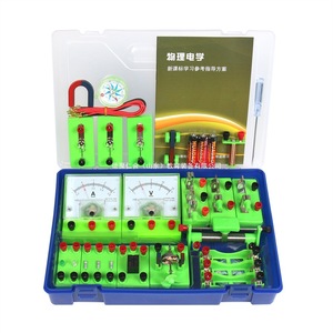 Kit d'expériences d'électricité pour le collège, équipement d'expérimentation sur l'électromagnétisme, circuit électrique complet - Product Image 4