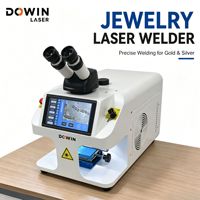 Machine de soudage par points pour bijoux à commande tactile, micro-soudage laser pour chaînes, bagues, pendentifs et prothèses dentaires en or et argent