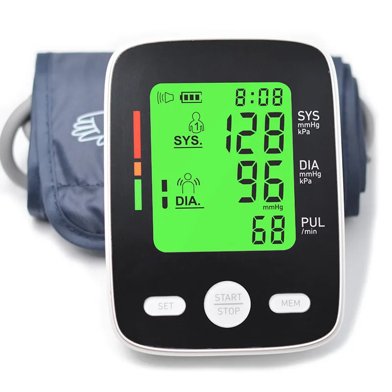 Factory Price Digital Arm Type BP Machine CE Approved Voice Blood Pressure Monitor Portable