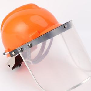 High Temperature Safety <b>Helmet</b> with Thickened PC Protective Screen Anti-Splash Head-Worn Face Shield Featuring Aluminum Bracket - Product Image 5