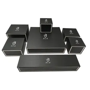 Factory branded jewelry boxes custom logo luxury trinket jewelry box custom jewellery box