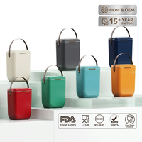 Glacière rigide portable 10L, isotherme, pour camping, pique-nique, pêche, conteneur de stockage alimentaire extérieur, OEM ODM