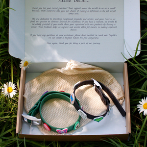 2025 Modisches Premium-Designer-Halsband mit individuellem Logo, luxuriös, verstellbar, PVC, wasserdicht, für Katzen und Hunde, mit Anhängern - Product Image 6