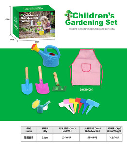 Kinder spielen Outdoor-Garten-Kits Pflanz werkzeuge Set Gartens chaufel Gabel Rechen Kinder Garten werkzeug Set für Kinder - Product Image 6