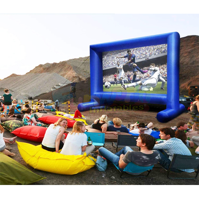 Outdoor Movie Projection Screen Inflatable Theater Movie Screen for Sale