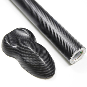 Anolly <span class=keywords><strong>3D</strong></span> 4D 5D 6D pegatinas de fibra de carbono para coche autoadhesivas envoltura de PVC película de envoltura de rollo de vinilo - Product Image 1