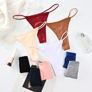 Perizoma sexy <span class=keywords><strong>a</strong></span> vita bassa con laccetti laterali, stile bikini e pantaloncini sportivi <span class=keywords><strong>a</strong></span> triangolo, lingerie per <span class=keywords><strong>ragazze</strong></span> adolescenti - Product Image 4