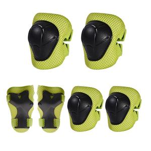 Juego de Protección Infantil 6 en 1, Rodilleras y Coderas de Plástico para Niños y Niñas de 3 a 7 Años, con Protector de Muñeca para Patinar - Product Image 4