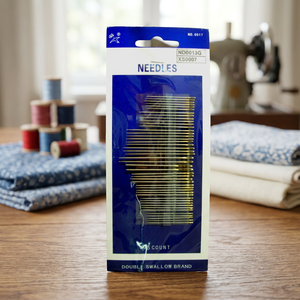 Aiguilles à coudre à la main ND0013G, 45 pièces |   Aiguilles à coudre Double Swallow Brand, 45 pièces, kit d'aiguilles à coudre à la main en acier - Product Image 1