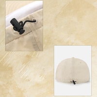 Casquette de travail personnalisée avec logo, à cordon de serrage, à visière courte, ajustée, non structurée, pour hommes et femmes, OEM