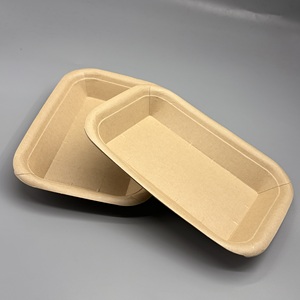 Barquette alimentaire jetable en papier OEM ODM, taille personnalisée, imprimée, rectangulaire, pour hot-dogs, snacks et fast-food - Product Image 2