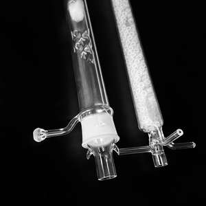 Bobinas de condensador de tubo de vidro de quartzo espiral transparente personalizado de alta permeabilidade para laboratório - Product Image 4