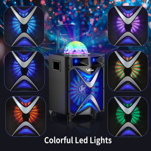 New Arrival VeGue VS-1088 <strong>Professional</strong> Chinese RGB <strong>Karaoke</strong> Speaker <strong>Machine</strong> with Mic and Bluetooth for Kids and Family - Product Image 5