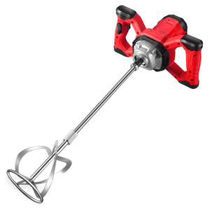 Mélangeur industriel portable à vitesse variable de 1180 W, mini mélangeur à béton automatique, mélangeur électrique portatif 6-en-1 - Product Image 1