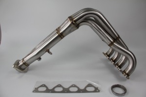 Collecteur d'échappement en acier inoxydable MATCHWAY pour Honda Série B GSR <span class=keywords><strong>ITR</strong></span> B16 B16A B16B B16A2 B17 18 B18b B18c1 B18c B18C4 SI Eg - Product Image 3