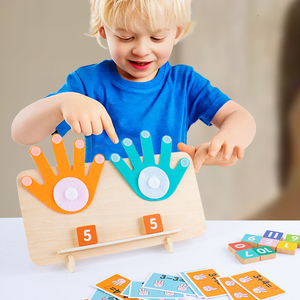 Giocattoli Educativi in Legno per Contare, Blocchi Numerici per l'Apprendimento Prescolare, Giochi Matematici per Bambini - Product Image 3