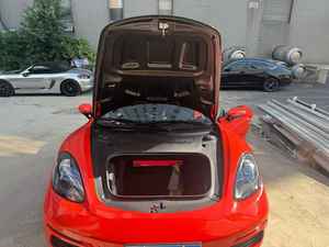 Cubierta de Motor Estilo PD RS de Fibra de Carbono Seca para <span class=keywords><strong>Porsche</strong></span> 718 981 <span class=keywords><strong>991</strong></span>, Actualización de la Cubierta de Válvulas del Motor GT4RS - Product Image 2