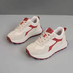   Zapatillas Deportivas para Mujer 2026, con Suela Gruesa, Transpirables, con Amortiguación, Parte Superior de PU, Algodón, Estilo Casual, Tendencia de Moda - Product Image 5