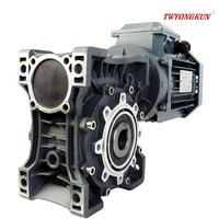Motor Worm Gear Variasi Kecepatan Gear Box Transmisi Pengurang Kecepatan untuk Motor Listrik AC