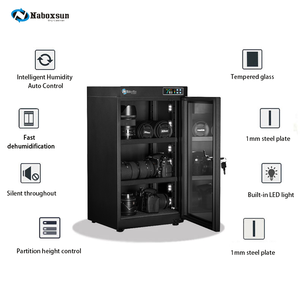 Wholesale 2/3-Layer Partition Multi-Function Color Screen Automatic Dehumidification Wonderful Camera Dry Case Box Cabinet