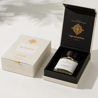Boîtes magnétiques de parfum haut de gamme personnalisées pour bouteilles de parfum Emballage cadeau de luxe Encre de soja recyclable pour éponge de certification FSC