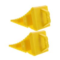 Cale de roue antidérapante en plastique robuste et portable pour voiture, camion, remorque, bateau, camping-car, parking
