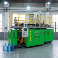 Unité de moulage par extrusion-soufflage pour la fabrication de seaux à eau en PC réutilisables de 5 gallons (20 L) et de bidons d'eau potable