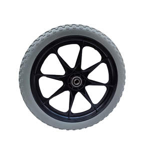 Roues en mousse PU pleine de 16 pouces Cheng Jin Vehicles PU1228 pour machine de nettoyage - Product Image 4
