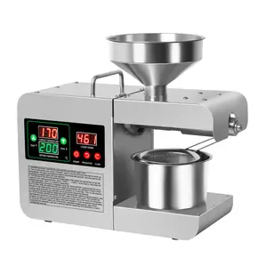 Commercial Small Stainless Steel Screw Oil Press Machine Canola Seed Oil Press Machine
