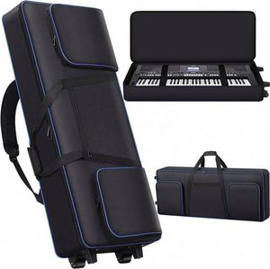 BSCI Factory Durable Waterproof Electronic Piano <b>Bags</b> 10mm foam Padded <b>Musical</b> Instrument Padded Gig <b>Bag</b> - Product Image 1