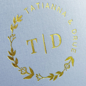 Custom Linen Paper Gift <b>Box</b> Gold Foil Stamped Invitation <b>Box</b> Rectangle Favor Packaging for Wedding <b>Party</b> Customize Support OEM - Product Image 2