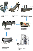 Machine à fabriquer des chips de banane Machine à frire des chips de banane Ligne de production automatique