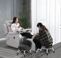 Accessoires de mobilier de salon : Pièce de base ronde en métal pour chaise pivotante de salon