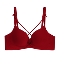 Soutien-gorge Evenyoung Push-up sans armatures, bretelles croisées, bonnet rembourré, dos en U, soutien-gorge sans couture pour femmes
