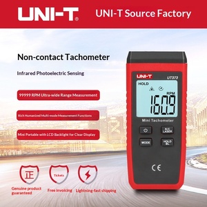 Tachymètre laser numérique miniature TTLTES UNI-T UT373, tachymètre sans contact, plage de mesure des tr/min 10-99999 tr/min, tachymètre odomètre avec rétroéclairage - Product Image 5