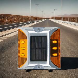 Haute <span class=keywords><strong>Qualité</strong></span> En Aluminium CE Led <span class=keywords><strong>solaire</strong></span> route goujon lumière <span class=keywords><strong>solaire</strong></span> route marqueur - Product Image 6