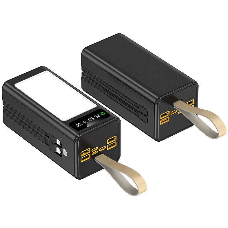 Black [camping light super fast charge]]