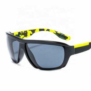 Lunettes de sport polarisées à la mode avec logo personnalisé, monture large, pour le cyclisme, protection solaire pour hommes et femmes - Product Image 5