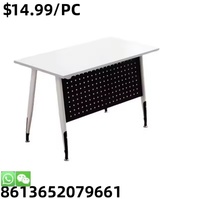 Petit bureau moderne pour chambre simple Table d'ordinateur pour étude d'écriture des étudiants en médecine