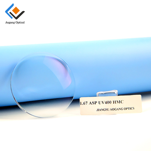 เลนส์ดัชนีสูง1.67 HMC UV400 ASP เลนส์ตา Aspherical เลนส์วิสัยทัศน์เดี่ยว - Product Image 2