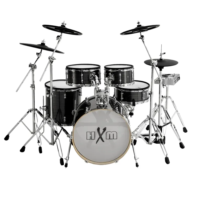 Hxm XD-2000 almofadas de sensação acústica natural do oem & oem conjunto de tambor eletrônico vendas diretas de fábrica