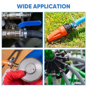 Bán Buôn ODM OEM Có Thể Điều Chỉnh 304 Thép Không Gỉ Bạc Đức Ống Kẹp Biểu Tượng Tùy Chỉnh Xử Lý Ống Kẹp - Product Image 5