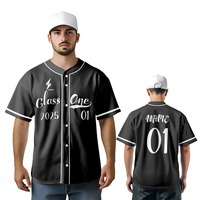 Créez votre propre maillot de baseball personnalisé 100% polyester respirant, anti-humidité, imprimé par sublimation, uniforme américain de baseball