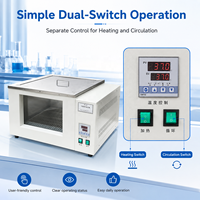 Cenlee HH-40 Dual Window Constant Temperature Water Bath Digital Laboratory Circulating Bath untuk Pengujian Penelitian Kimia.